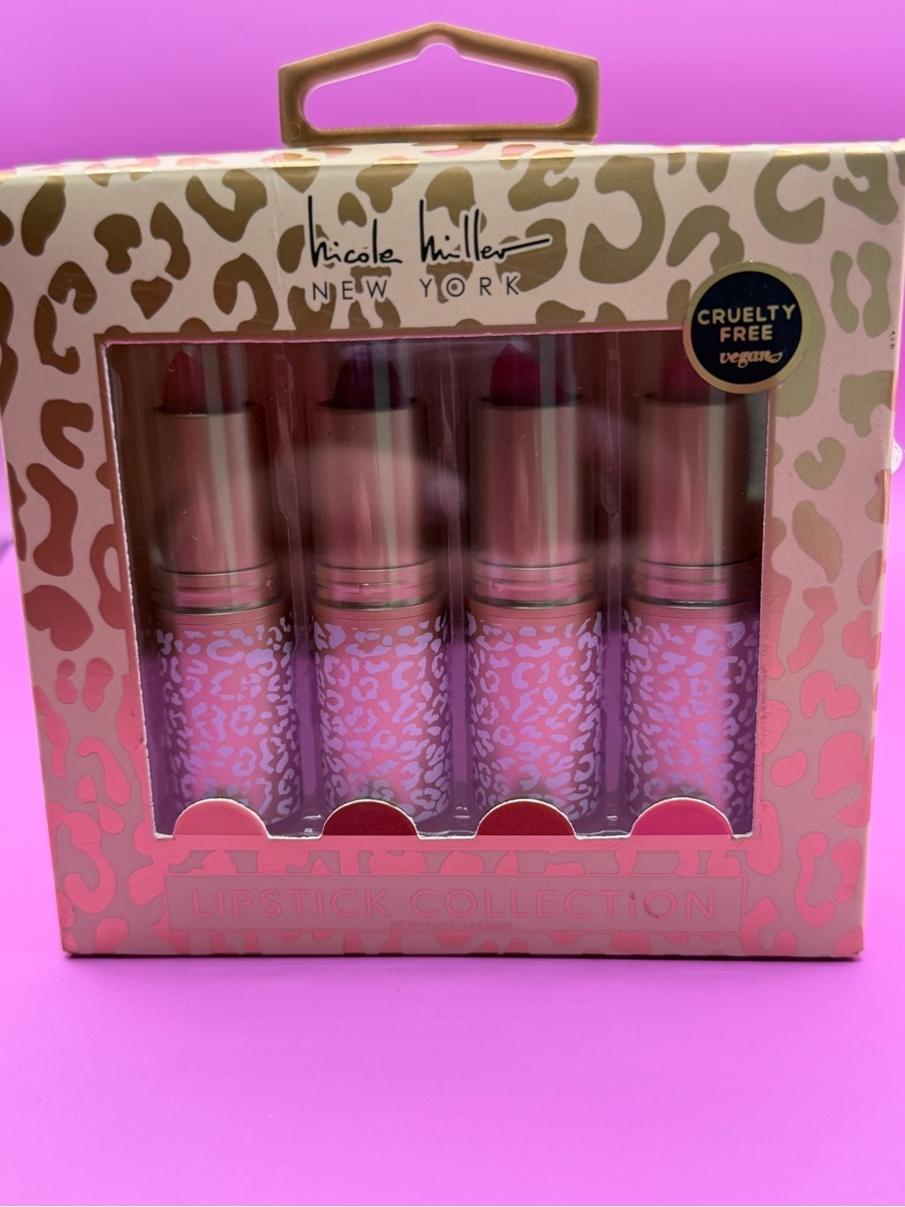 Nicole Miller Lipstick Collection - 4 Shade Set